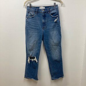 Abercrombie & Fitch Ultra High Rise Kick Flare Je… - image 1